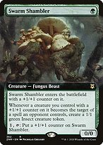 Matte Finish Zendikar Rising Swarm Shambler ( #362 )