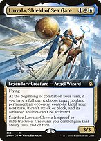 Matte Finish Zendikar Rising Linvala, Shield of Sea Gate ( #368 )