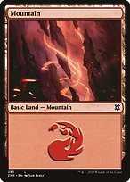 Matte Finish Zendikar Rising Mountain ( #383 )