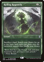 Matte Finish Zendikar Rising Roiling Regrowth ( #390 )