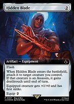 Glossy Finish Hidden Blade ( #307 )