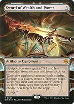Glossy Finish Sword of Wealth and Power ( #64 )