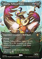 Glossy Finish Zinnia, Valley's Voice ( #104 )