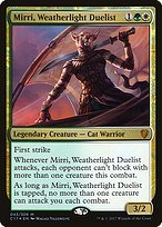 Glossy Finish Mirri, Weatherlight Duelist ( #43 )