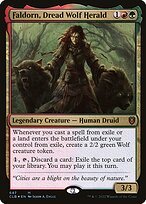 Glossy Finish Faldorn, Dread Wolf Herald ( #647 )
