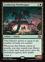 Glossy Finish Lumbering Worldwagon ( #422 )