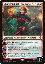 Glossy Finish Chandra, Bold Pyromancer ( #275 )