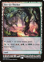 Glossy Finish Fire-Lit Thicket ( #29 )