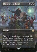 Glossy Finish Blasphemous Edict ( #382 )