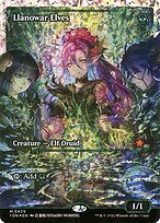 Glossy Finish Llanowar Elves ( #439 )