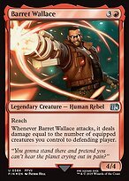 Matte Finish Barret Wallace ( #584 )