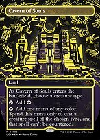 Matte Finish Cavern of Souls ( #410 Variant b )