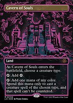 Matte Finish Cavern of Souls ( #410 Variant d )