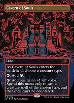 Matte Finish Cavern of Souls ( #410 Variant e )