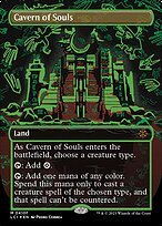 Matte Finish Cavern of Souls ( #410 Variant f )