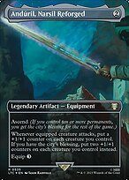 Glossy Finish Andúril, Narsil Reforged ( #535 )