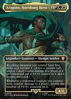 Glossy Finish Aragorn, Hornburg Hero ( #536 )