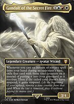 Glossy Finish Gandalf of the Secret Fire ( #551 )