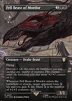 Glossy Finish Fell Beast of Mordor ( #557 )