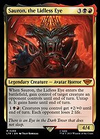 Glossy Finish Sauron, the Lidless Eye ( #288 )