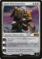 Glossy Finish Ajani, Wise Counselor ( #281 )