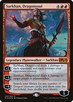 Glossy Finish Sarkhan, Dragonsoul ( #296 )