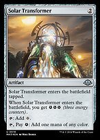 Matte Finish Solar Transformer ( #519 )