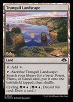 Matte Finish Tranquil Landscape ( #520 )