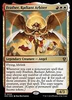 Glossy Finish Feather, Radiant Arbiter ( #6 )