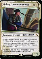 Matte Finish Delney, Streetwise Lookout ( #378 )