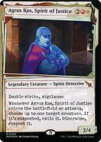 Matte Finish Agrus Kos, Spirit of Justice ( #383 )