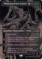 Matte Finish Nissa, Ascended Animist ( #362 )