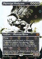 Matte Finish Phyrexian Vindicator ( #425 )
