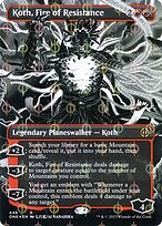 Matte Finish Koth, Fire of Resistance ( #446 )