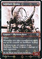 Matte Finish Sawblade Scamp ( #447 )