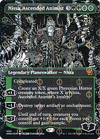 Matte Finish Nissa, Ascended Animist ( #454 )