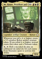 Glossy Finish Mr. House, President and CEO ( #7 )