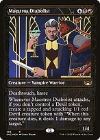 Matte Finish Maestros Diabolist ( #383 )