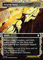 Matte Finish Secrets of Strixhaven Mystical Archive Helping Hand