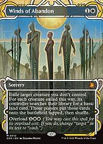 Matte Finish Secrets of Strixhaven Mystical Archive Winds of Abandon