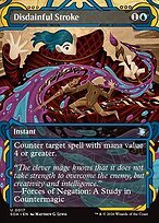 Matte Finish Secrets of Strixhaven Mystical Archive Disdainful Stroke