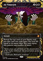 Matte Finish Secrets of Strixhaven Mystical Archive Ad Nauseam