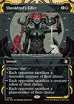 Matte Finish Secrets of Strixhaven Mystical Archive Sheoldred's Edict