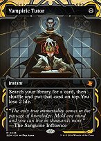 Matte Finish Secrets of Strixhaven Mystical Archive Vampiric Tutor