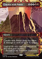 Matte Finish Secrets of Strixhaven Mystical Archive Crackle with Power