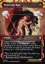 Matte Finish Secrets of Strixhaven Mystical Archive Monstrous Rage