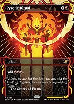 Matte Finish Secrets of Strixhaven Mystical Archive Pyretic Ritual