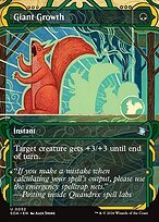 Matte Finish Secrets of Strixhaven Mystical Archive Giant Growth