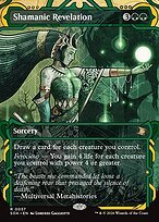 Matte Finish Secrets of Strixhaven Mystical Archive Shamanic Revelation