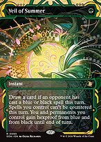Matte Finish Secrets of Strixhaven Mystical Archive Veil of Summer